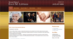Desktop Screenshot of lippmanlawfirm.com